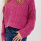 HYFVE Ski Resort Cable Knit Turtleneck Sweater -