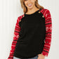 Heimish Winter Wonderland Full Size Christmas Baseball Sleeve Top -