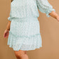 GeeGee Floral Frenzy Full Size Run Off-Shoulder Dress -