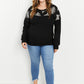 Acting Pro Finding Fall Full Size Geometric Yoke Long Sleeve Top -