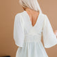 Mittoshop R.S.V.P. Flare Sleeve Peplum Blouse -