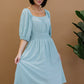 Davi & Dani Color My Soul Dress in Light Sage -