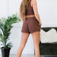 Kimberly C Cozier Than Ever Cropped Tank and Shorts Lounge Set -