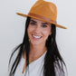 Fame Perfect Day Faux Suede Fedora -