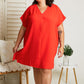 Cotton Bleu Hidden Cove Airflow Pleated Detail Dress -