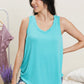 Sew In Love Never a Dull Moment Racerback Tank in Mint -