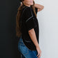 BiBi Count On Me Cutout Back Tee -