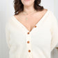 Heimish Full Size Button Front Ribbed Cardigan -