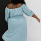 Davi & Dani Color My Soul Dress in Light Sage -