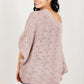 Sweet Lovely by Jen Drift Away Scallop Sweater -