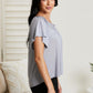 White Birch Fifth and Broadway Flutter Sleeve Top -
