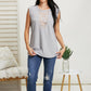 Vocal For Love of Lace Chain Detail Sleeveless Tee -
