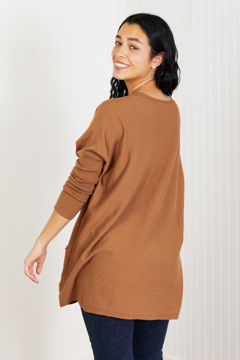 Sweet Lovely by Jen Countdown to Fall Pocket Swing Sweater -