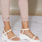 Weeboo Time is Now Strappy Platform Sandals -