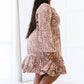 ODDI Floral Tiered Dress -