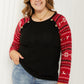 Heimish Winter Wonderland Full Size Christmas Baseball Sleeve Top -