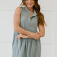 Sew In Love Weekday Wonder Babydoll Dress in Silver -