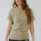 Sew In Love Summer Special Acid Wash Tee -