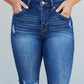 Kancan Carly High Rise Cropped Skinny Jeans -