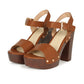 DDK Kindness and Grace Studded Block Heels -