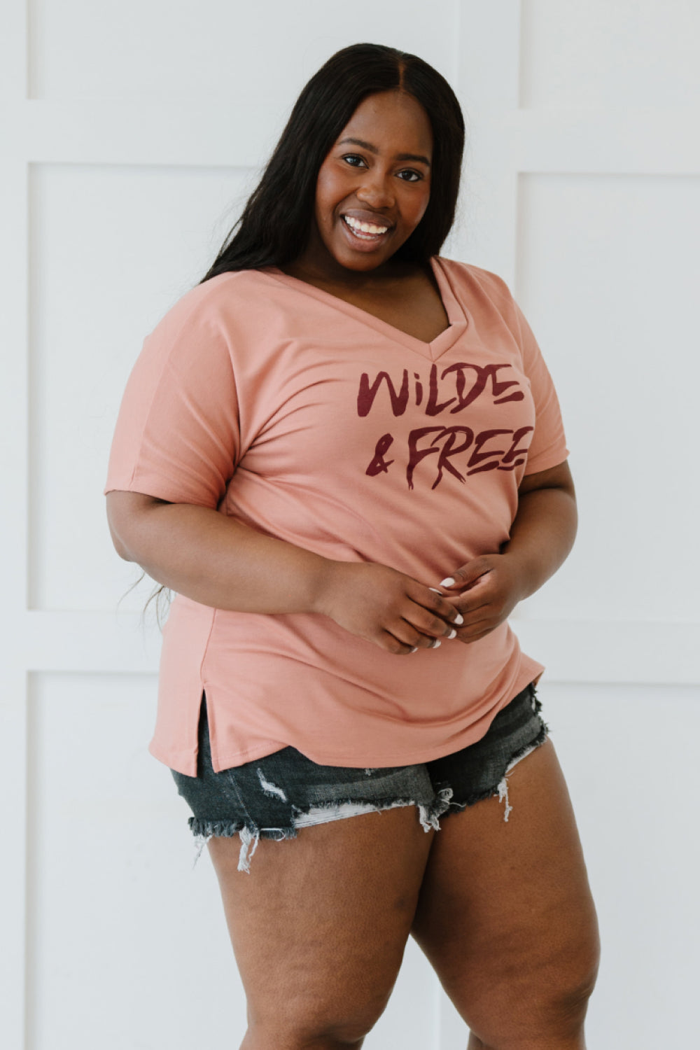 Sew In Love Wilde & Free Graphic Tee -