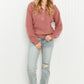 Andree by Unit Central Park Full Size Half-Zip Ribbed Sweater -