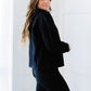 BiBi Keepin' It Cozy Crisscross Detail Hoodie -