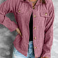 Corduroy Long Sleeve Jacket -