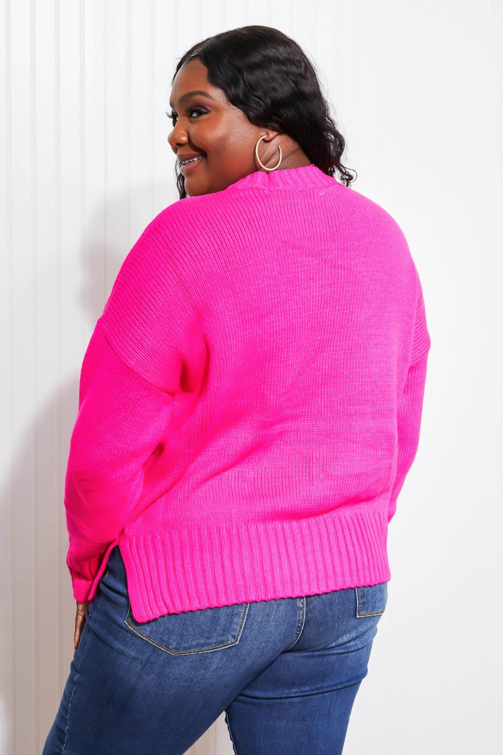 Sew In Love Girls' Day Center Seam Sweater -