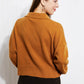 HYFVE Back to School Collared Long Sleeve Sweater -