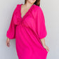GeeGee Glamour Girl Balloon Sleeve Mini Dress -