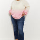 Sew In Love Cotton Candy Dreams Dip-Dye Ombre Sweater -