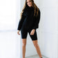 BiBi Keepin' It Cozy Crisscross Detail Hoodie -