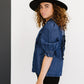Sweet Generis Be True Denim Top -
