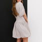 Davi & Dani Stay a Little Longer Pleated Mini Dress -