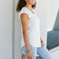 Sew In Love Illuminate the Way Striped Tee in Heather Grey -