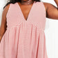 Ces Femme Carnival Nights Striped Sleeveless Top -