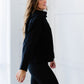 BiBi Keepin' It Cozy Crisscross Detail Hoodie -