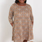 Jade By Jane Swirls and Twirls Printed Dress -