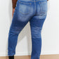 Kancan Sage High Rise Slim Straight Jeans -