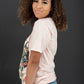 Lotus Fashion Wild West Card Graphic Tee in Pink -
