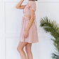 Dress Day All Dressed Up Lace-Up Mini Dress -