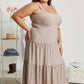 Zenana Sweet Charisma Smocked Maxi Dress -