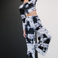 Dress Day Read All About It Abstract Print Set -