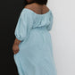 Davi & Dani Color My Soul Dress in Light Sage -