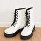 WeeBoo Big Steps Platform Combat Boots -