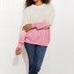 Sew In Love Cotton Candy Dreams Dip-Dye Ombre Sweater -