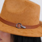 Fame Perfect Day Faux Suede Fedora -