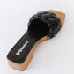 WeeBoo Authentic Self Square Toe Woven Heeled Slides -
