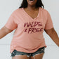 Sew In Love Wilde & Free Graphic Tee -